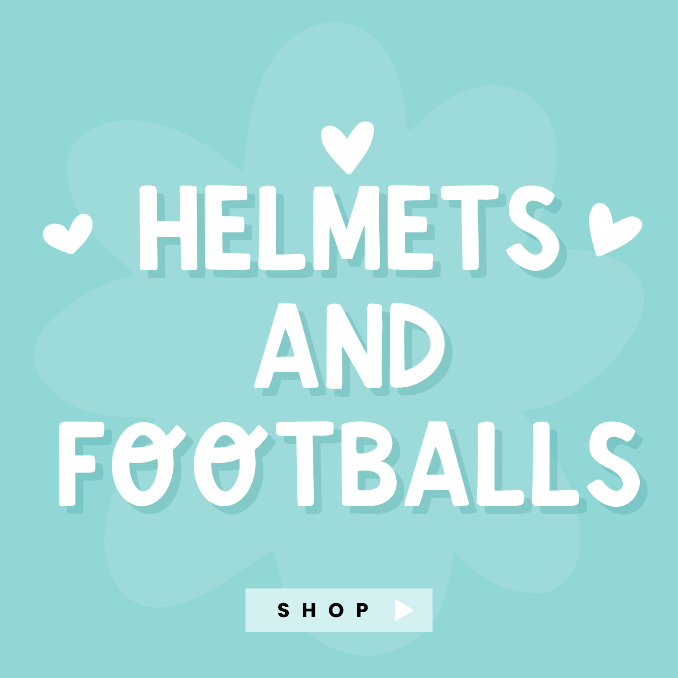 SAG Helmets and Footballs