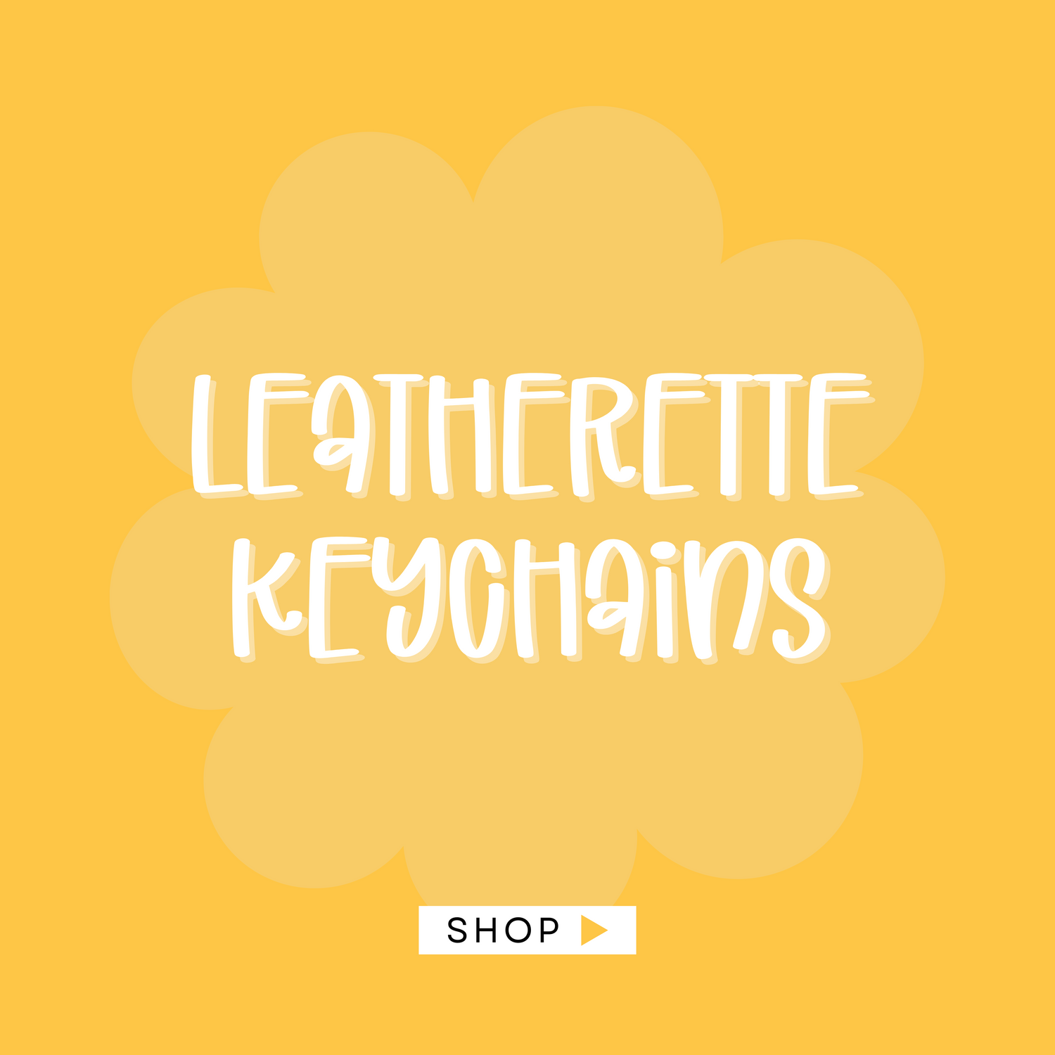 Leatherette Keychains