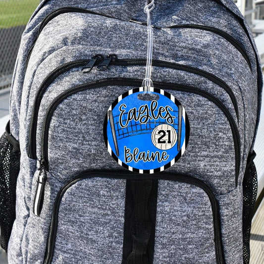 Volleyball Bag Tags-Lovie T Designs
