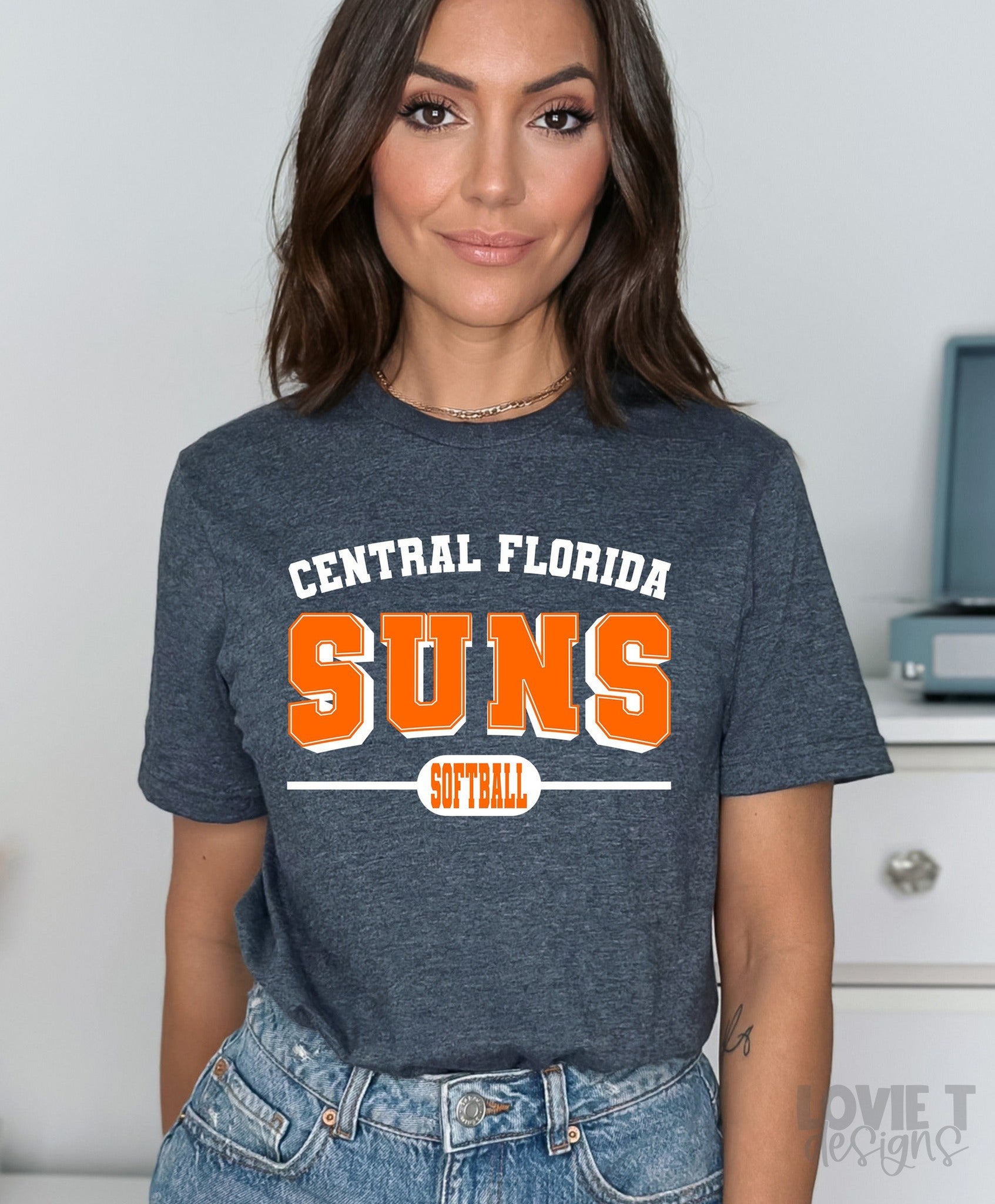 Central Florida Suns Softball Orange