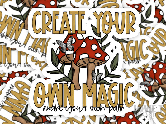 Create Your Own Magic - Die Cut Stickers