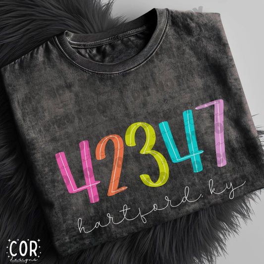 42347-Hartford KY- Colorful Zip Code