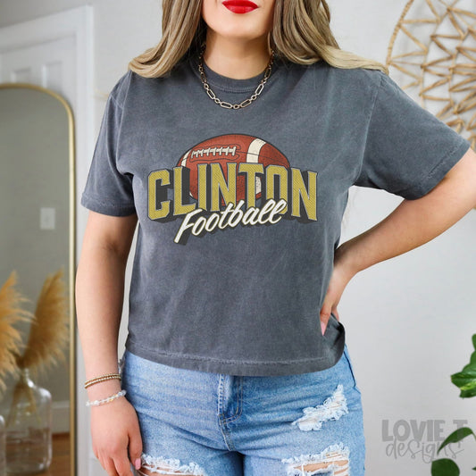 Clinton Vegas Gold Football