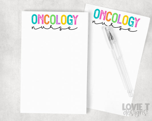 Oncology Nurse Notepad