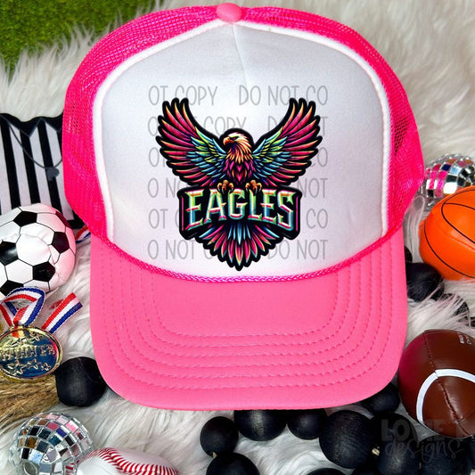 Eagles Faux Embroidery Faux Neon