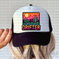 Drifter Faux Embroidery Trucker Hat