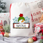 Girl Snowman Trio Santa Sack