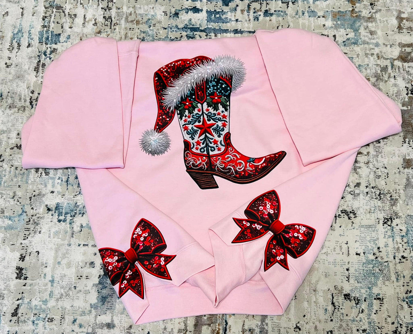 Cowgirl Christmas & Matching Bows