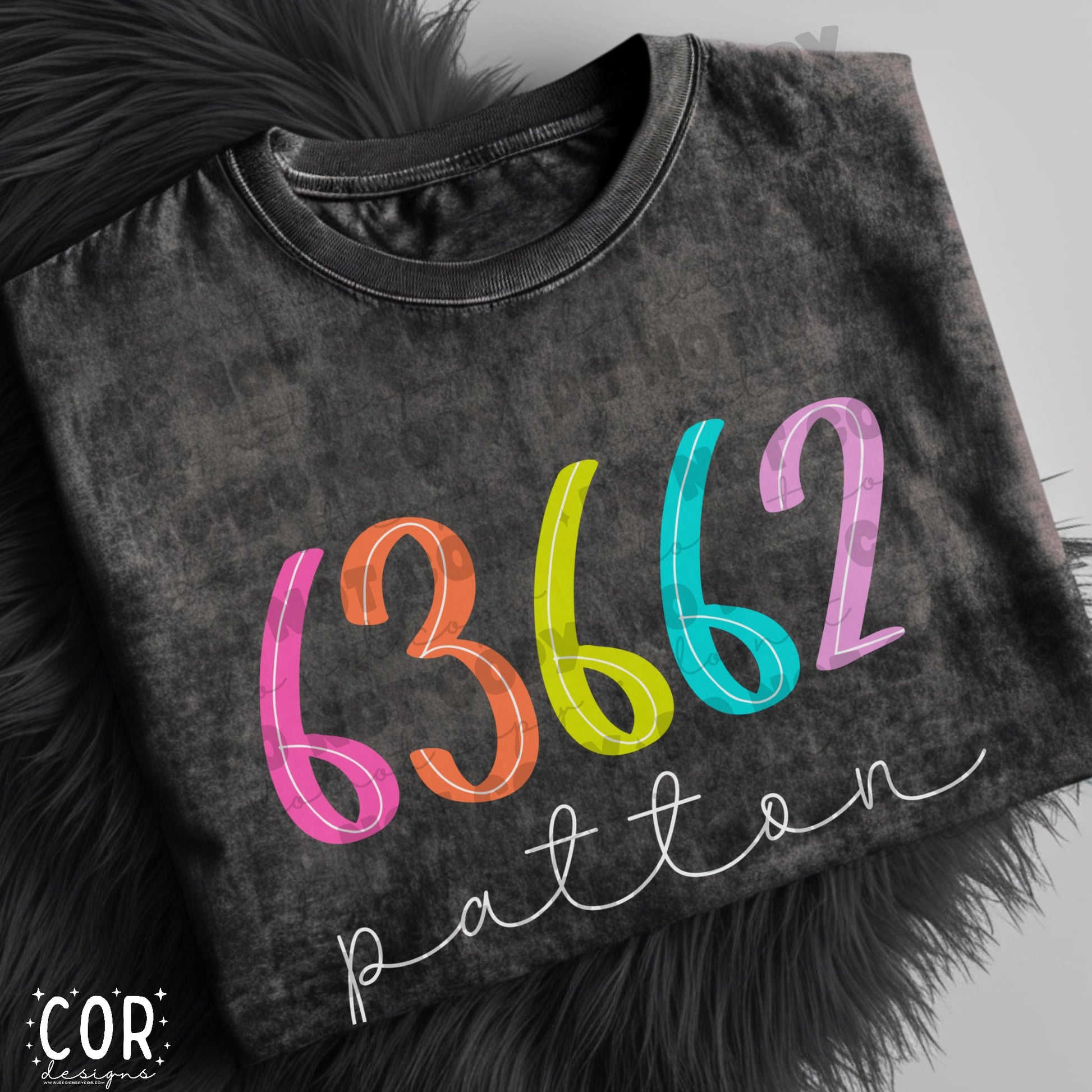 63662 Patton Colorful Zipcode Colorful Zip Code