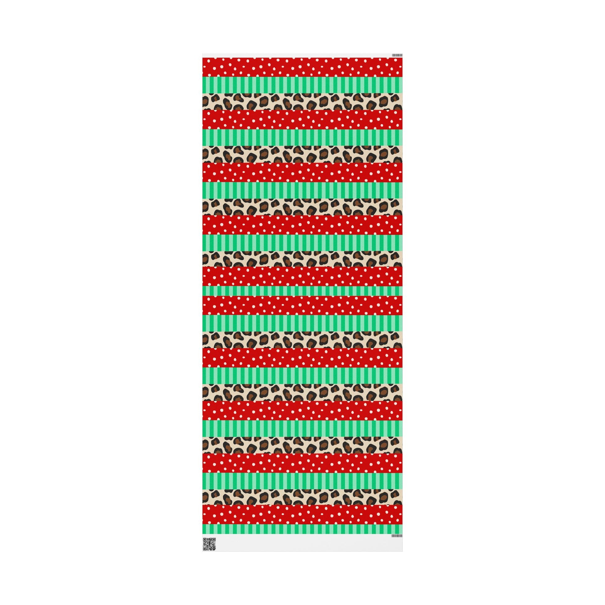 Christmas Stripe Leopard