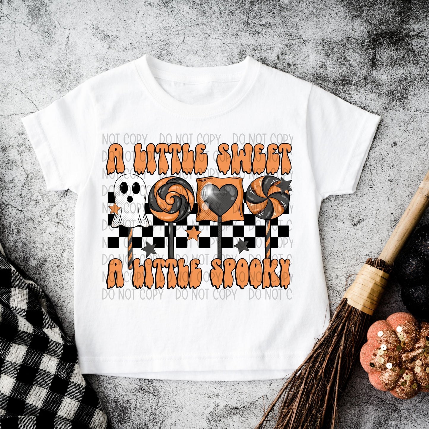 A Little Sweet A Little Spooky-Lovie T Designs