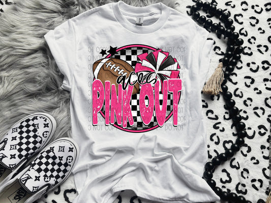 Aces Pink Out-Lovie T Designs