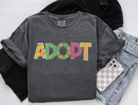 Adopt - Rescue Words-Lovie T Designs