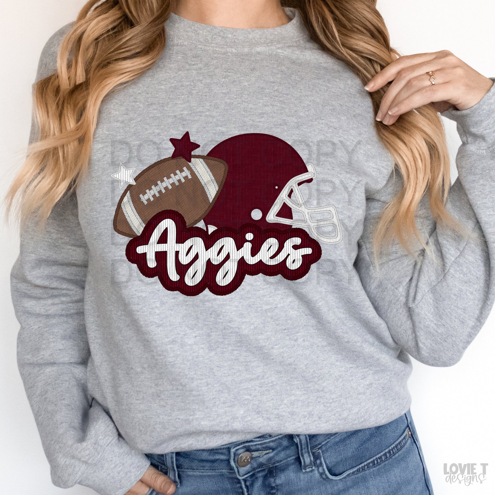 Aggies Applique-Lovie T Designs