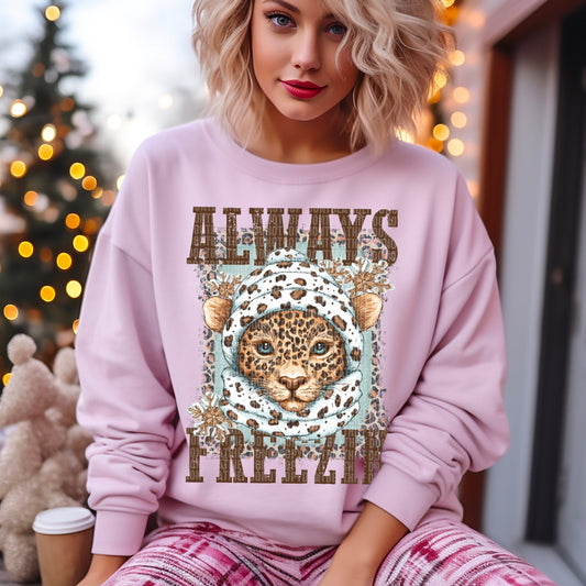 Always Freezin-[DTF Transfer]-Lovie T Designs