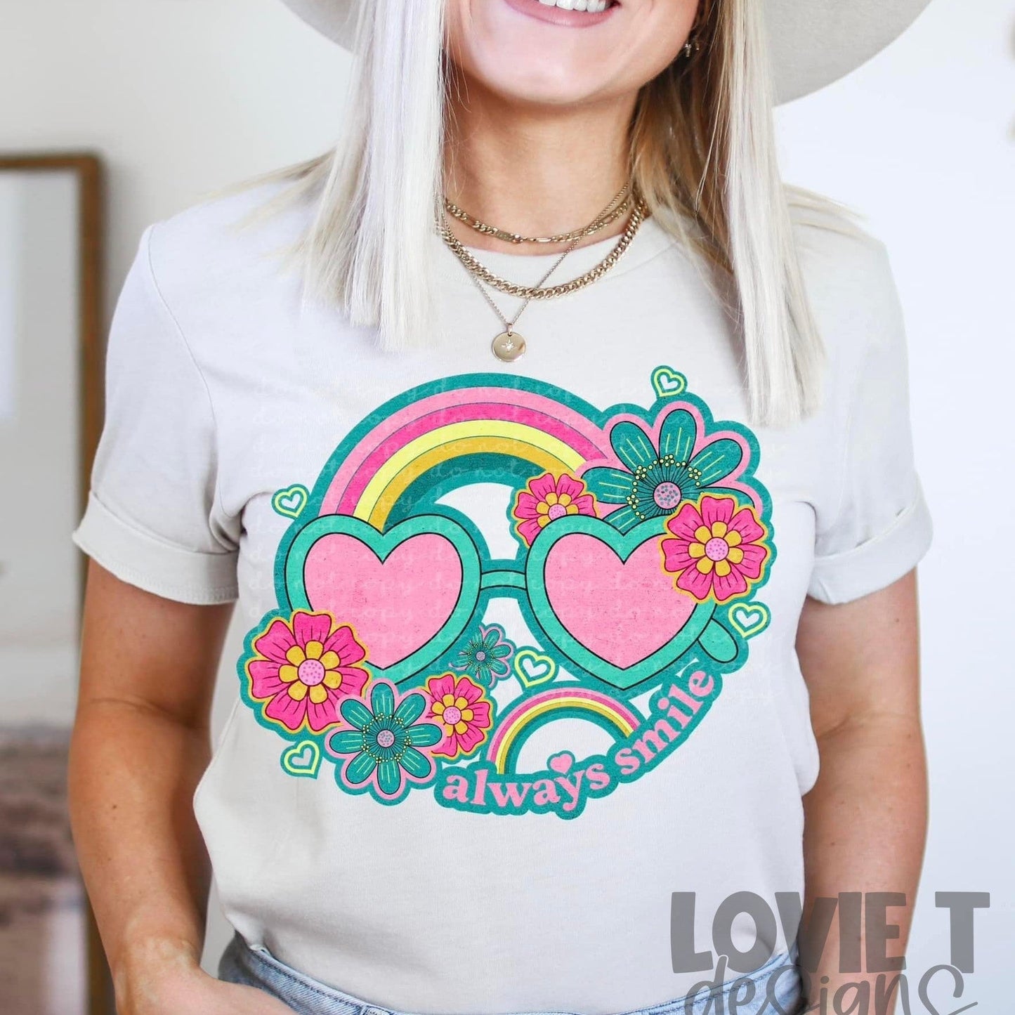 Always Smile-Lovie T Designs