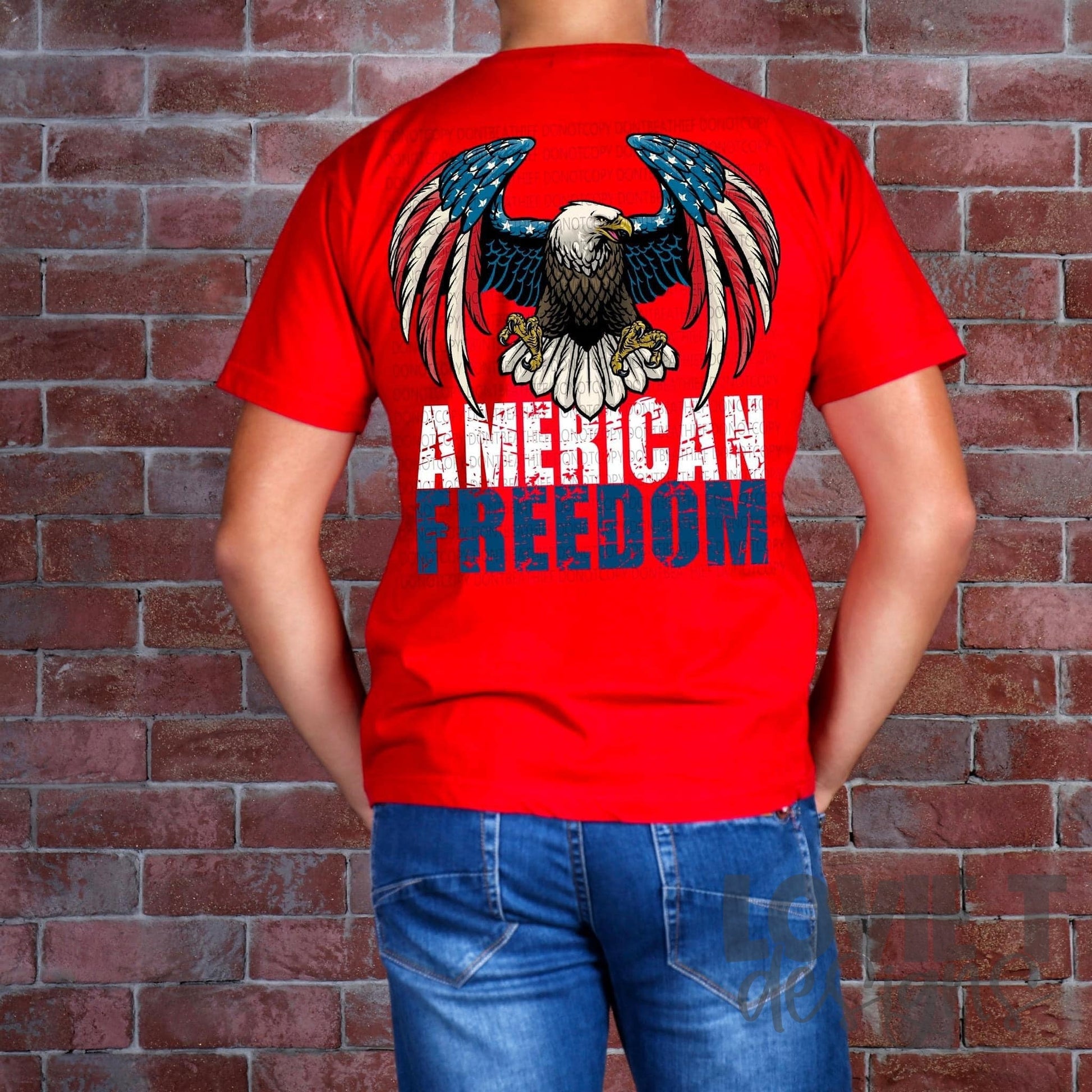 American Freedom-Lovie T Designs