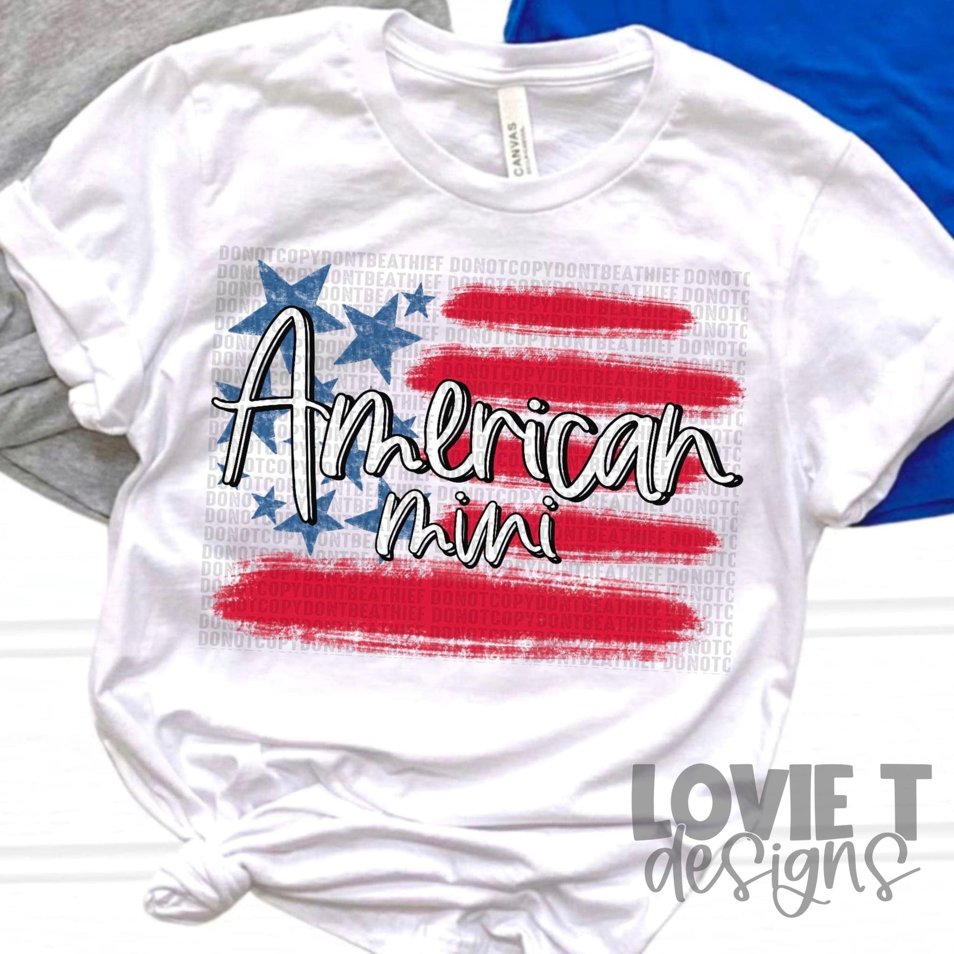 American Mini-Lovie T Designs