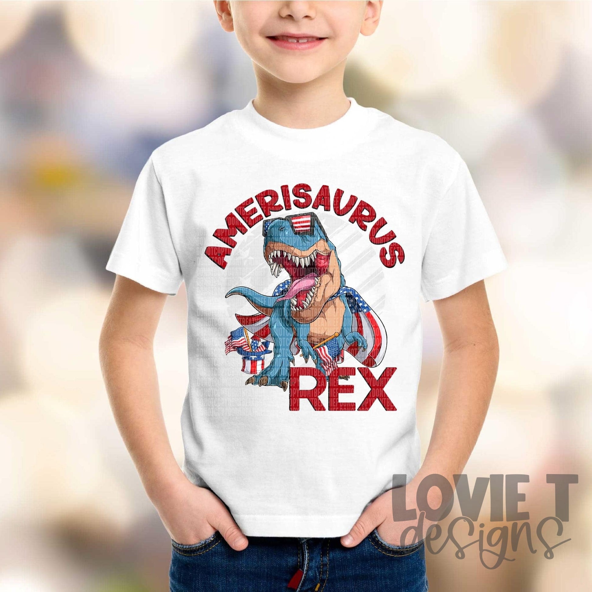 Amerisaurus Rex-Lovie T Designs