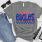 Apollo Eagles Red Blue Grunge-Lovie T Designs