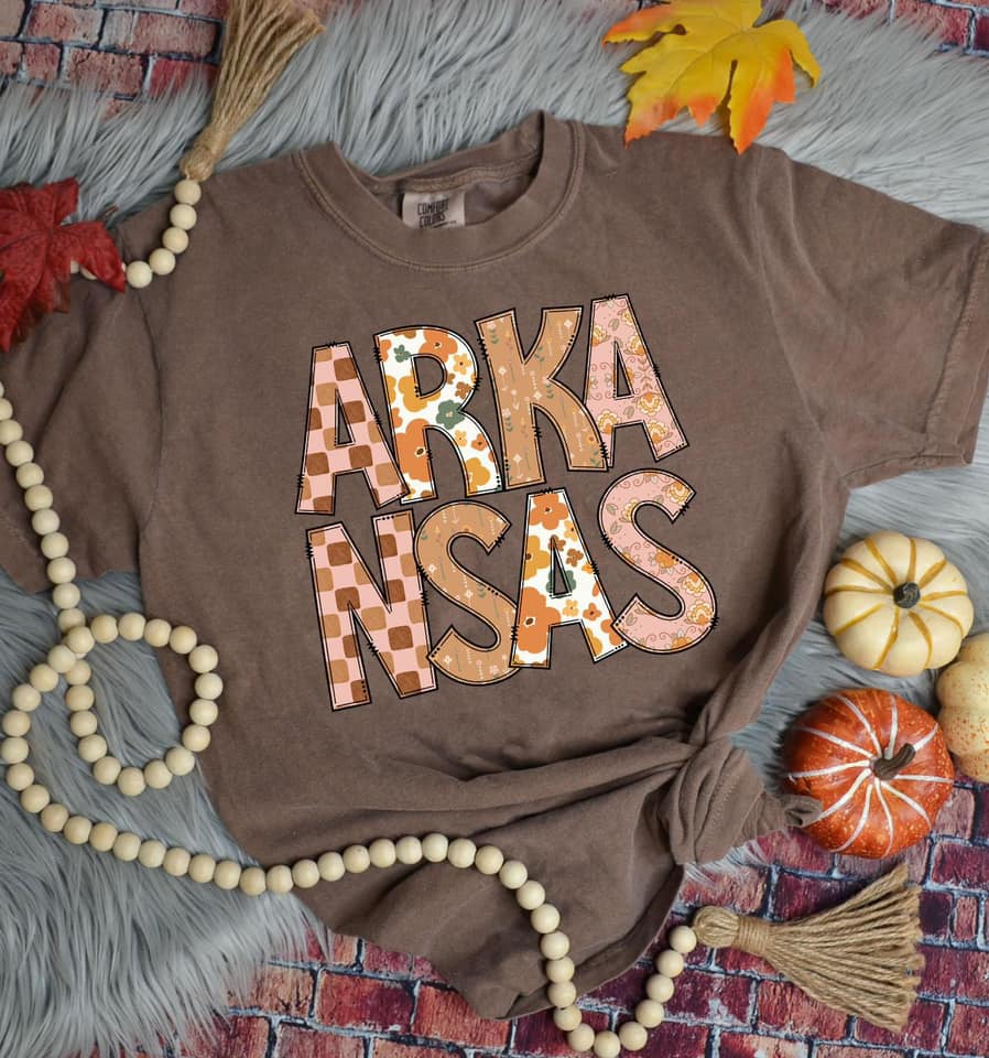 Arkansas - Fall States-Lovie T Designs