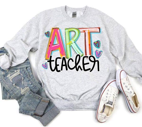 Art Teacher Cheery Bright-Lovie T Designs