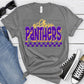 Ashdown Panthers Purple Ath Gold Grunge-Lovie T Designs