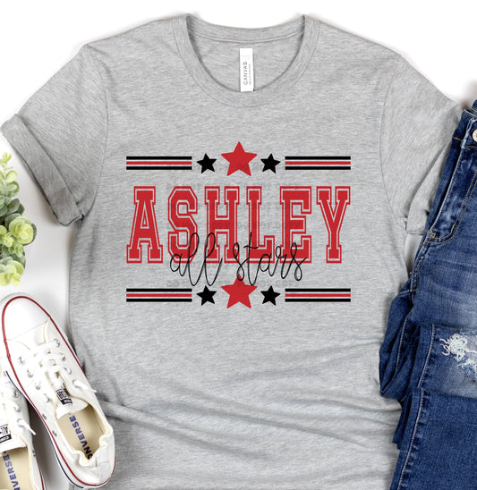 Ashley All Stars All Stars-Lovie T Designs