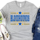 Auburndale Bloodhounds Royal Ath Gold All Stars-Lovie T Designs