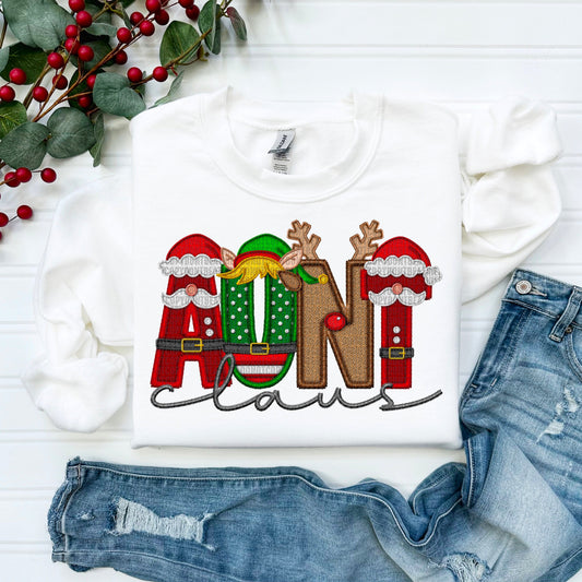 Aunt Claus Names-Lovie T Designs