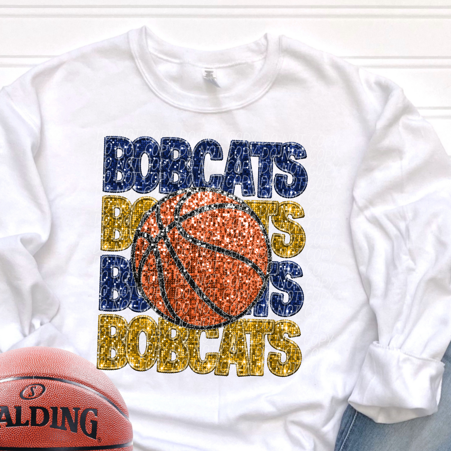 Bobcats Blue Gold