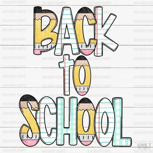 Back To School Alpha-Lovie T Designs