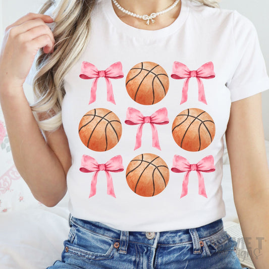 Basketball Coquette-Lovie T Designs