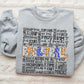 Basketball Doodle Royal Blue Orange-Lovie T Designs