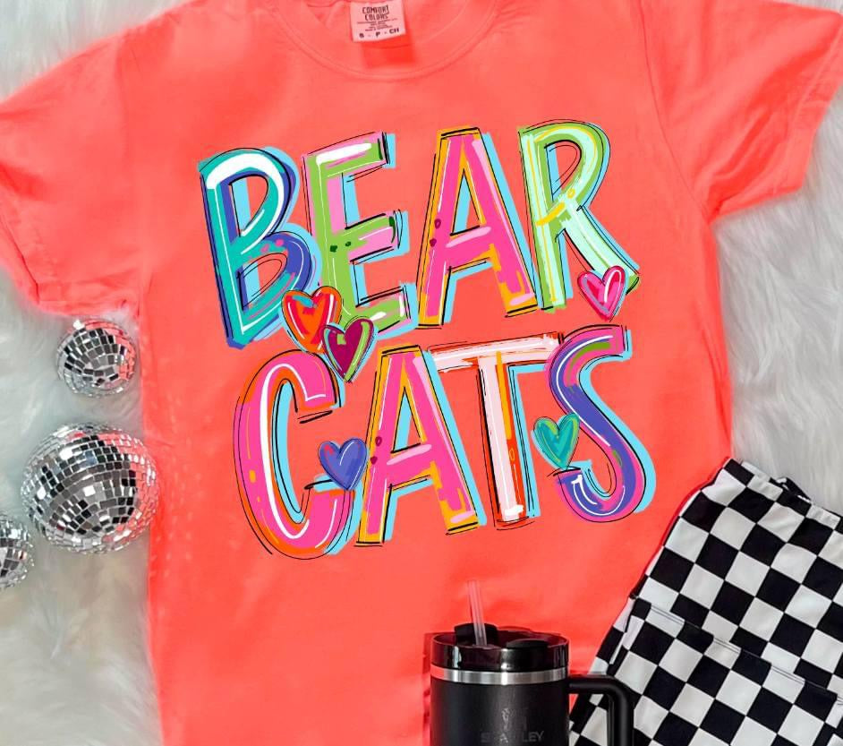 Bearcats Cheery Bright-Lovie T Designs