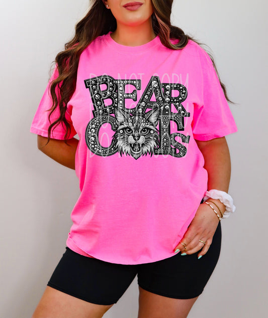 Bearcats Faux Rhinestone-Lovie T Designs