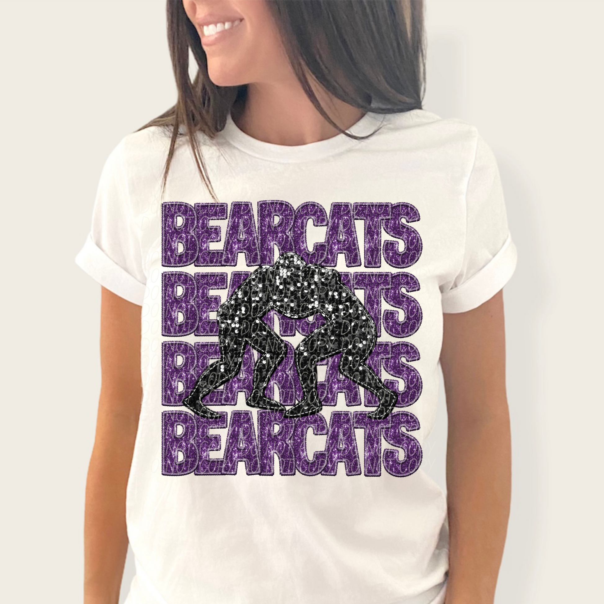 Bearcats Purple-[DTF Transfer]-Lovie T Designs