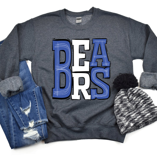 Bears Blue and White