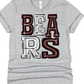 Bears Maroon and White Sporty Mascot-Lovie T Designs