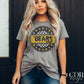 Bears Yellow Checkered Stars Circle-Lovie T Designs