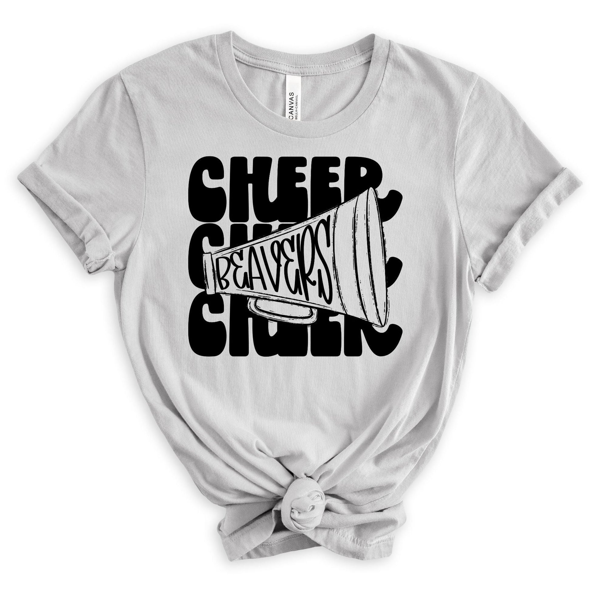 Beavers Stacked Cheer-Lovie T Designs