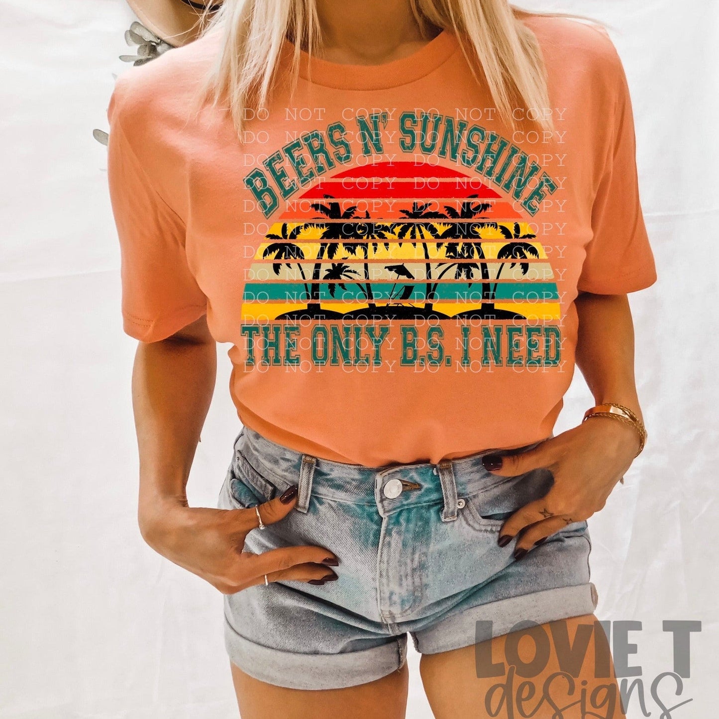 Beer N' Sunshine-Lovie T Designs