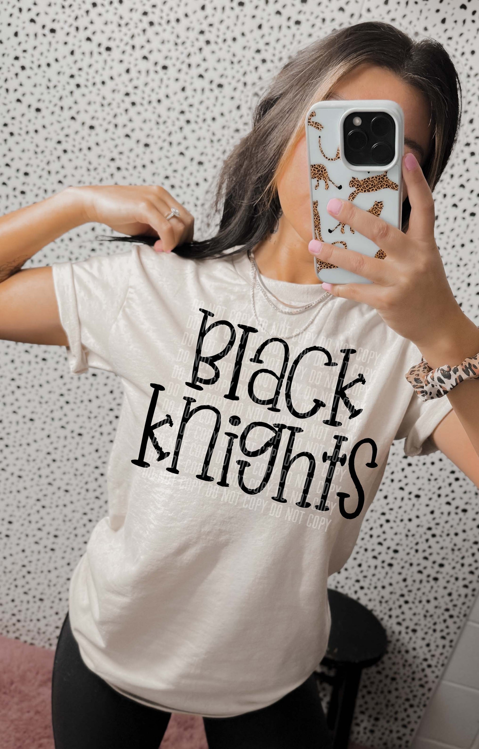 Black Knights Simple Mascots-Lovie T Designs