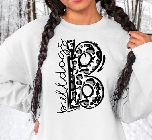 Black and White Leo Alphas-Lovie T Designs