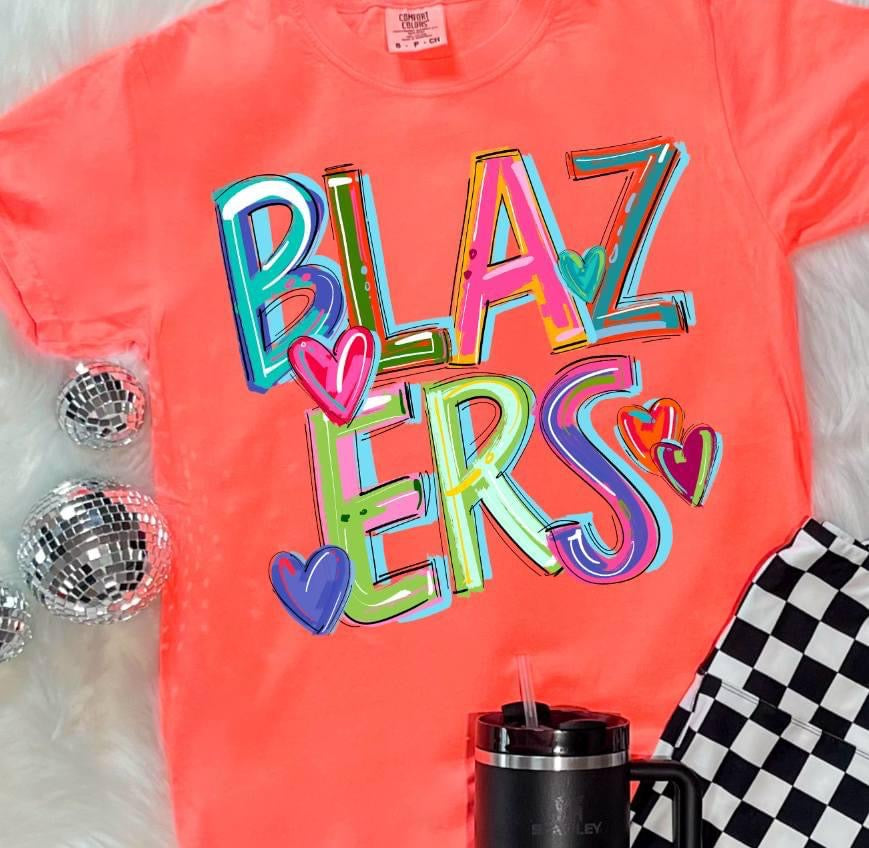 Blazers Cheery Bright-Lovie T Designs