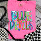 Blue Devils Cheery Bright-Lovie T Designs