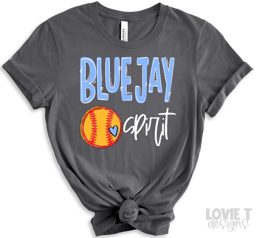 BlueJay Softball Spirit-Lovie T Designs