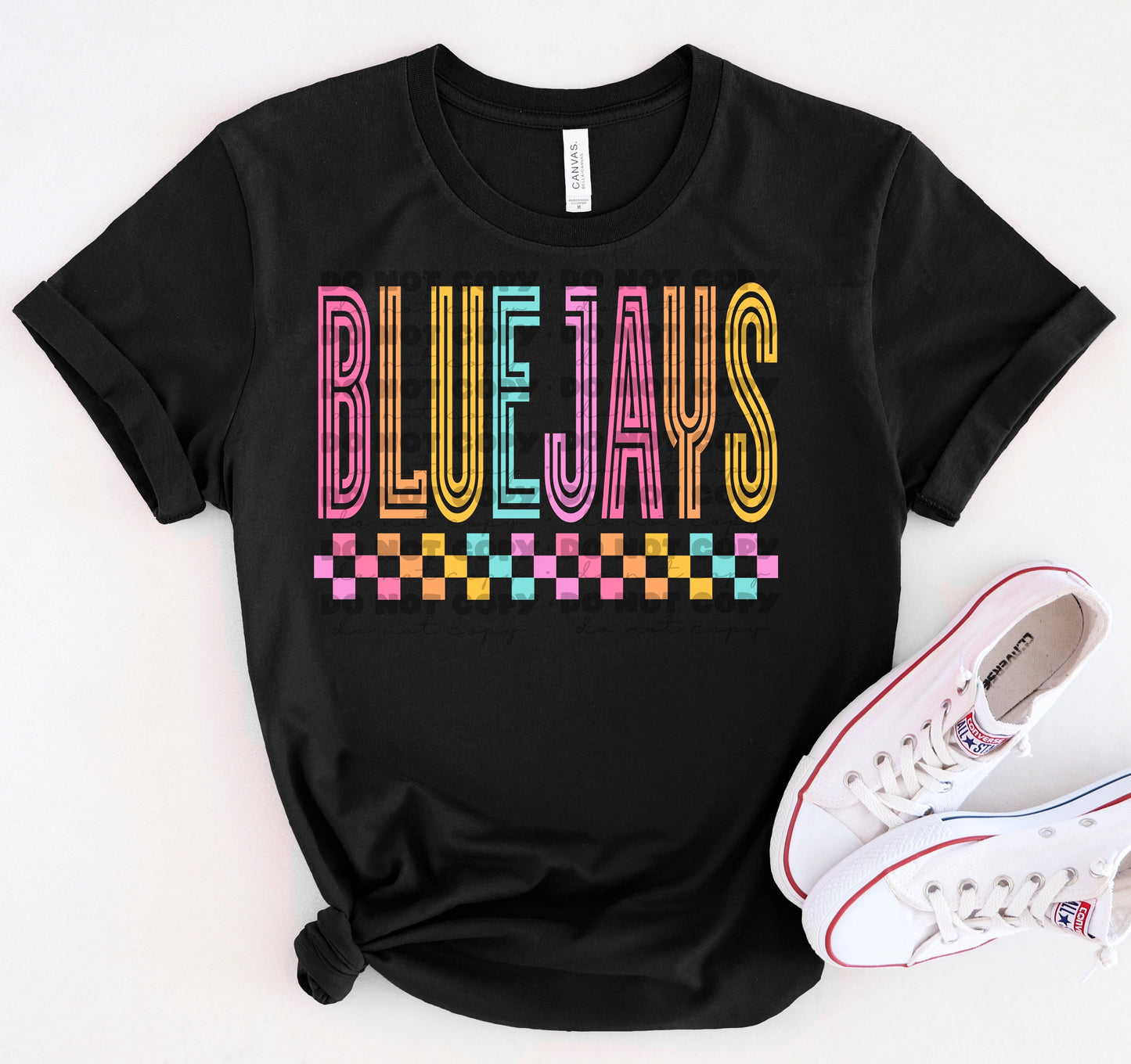 Bluejays Colorful Line Mascot-Lovie T Designs