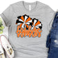 Bombers Orange Pom-Lovie T Designs