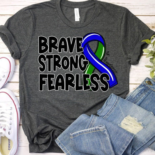 Brave Strong Fearless NF1 Cancer Awareness